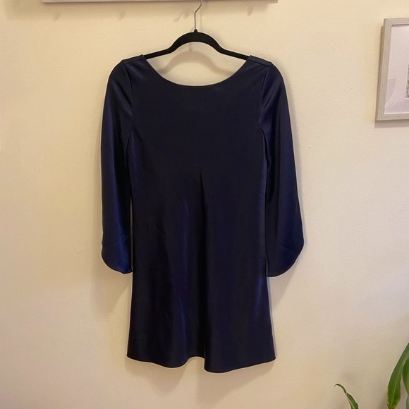 DVF Silk Low-Back cocktail Dress - Picture 1 of 5